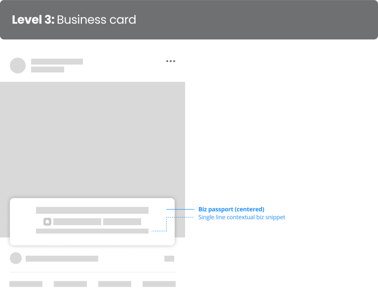Level 3: Business Card